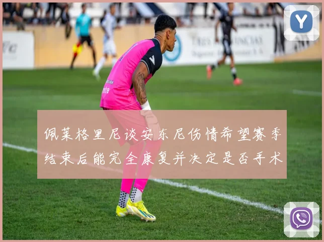 佩莱格里尼谈安东尼伤情希望赛季结束后能完全康复并决定是否手术